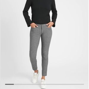 Banana Republic Sloan Pants - grey, size 4